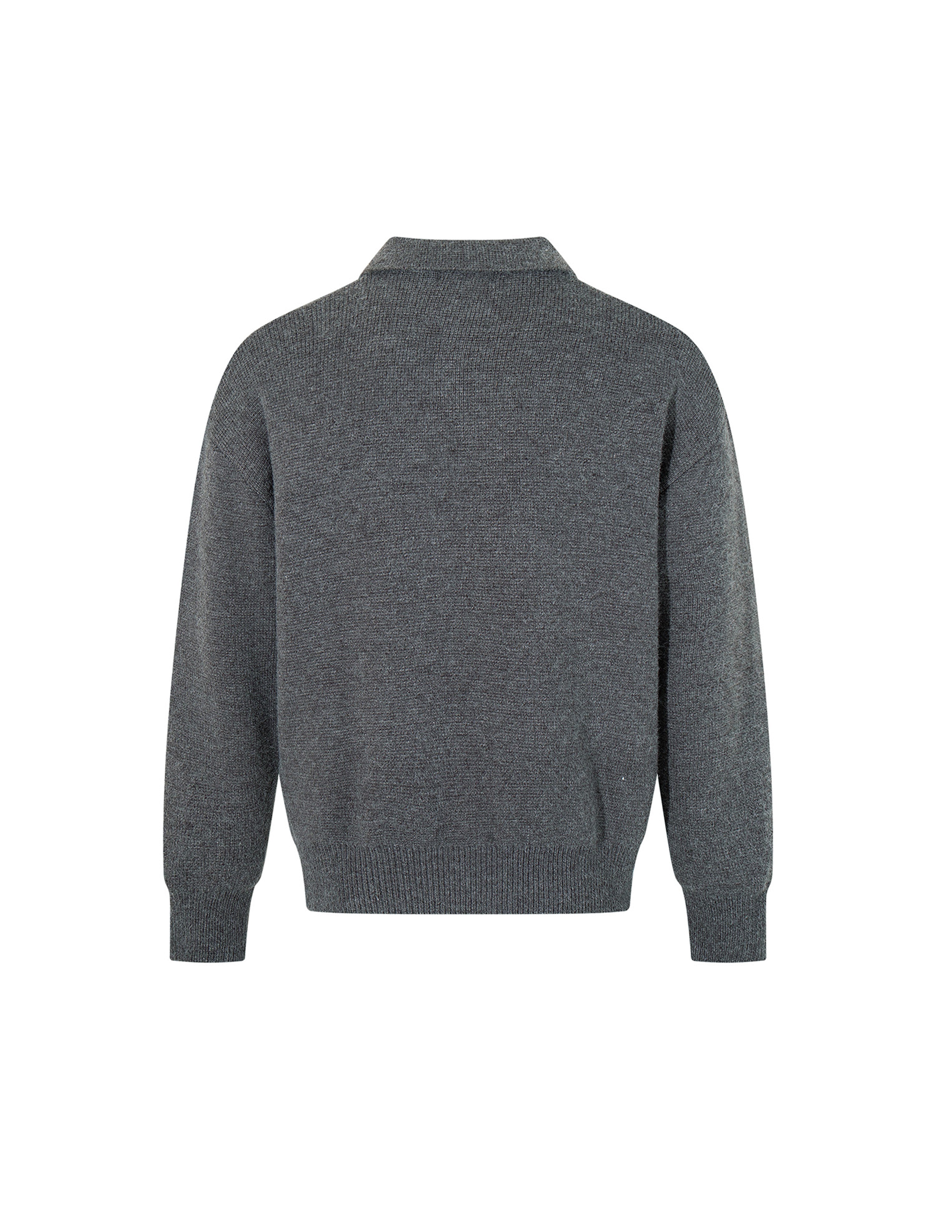 BAKYARDER Casual Polo Collar Pullover Sweater
