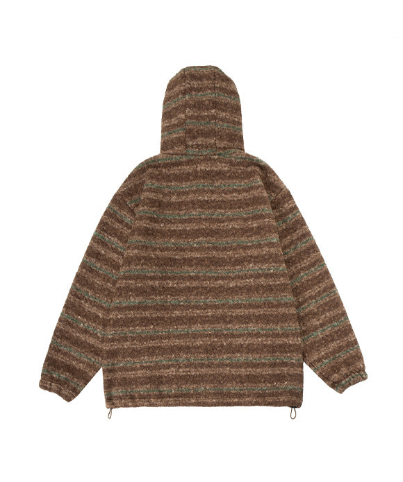 BAKYARDER Vintage Striped Sweater Hoodie