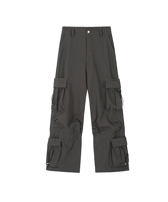 BAKYARDER Vintage Utility Multi-Pocket Pants