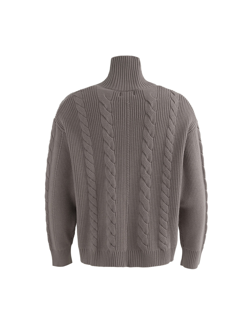 BAKYARDER Wheat Ear & Delicate Floral Zip-Up Cardigan