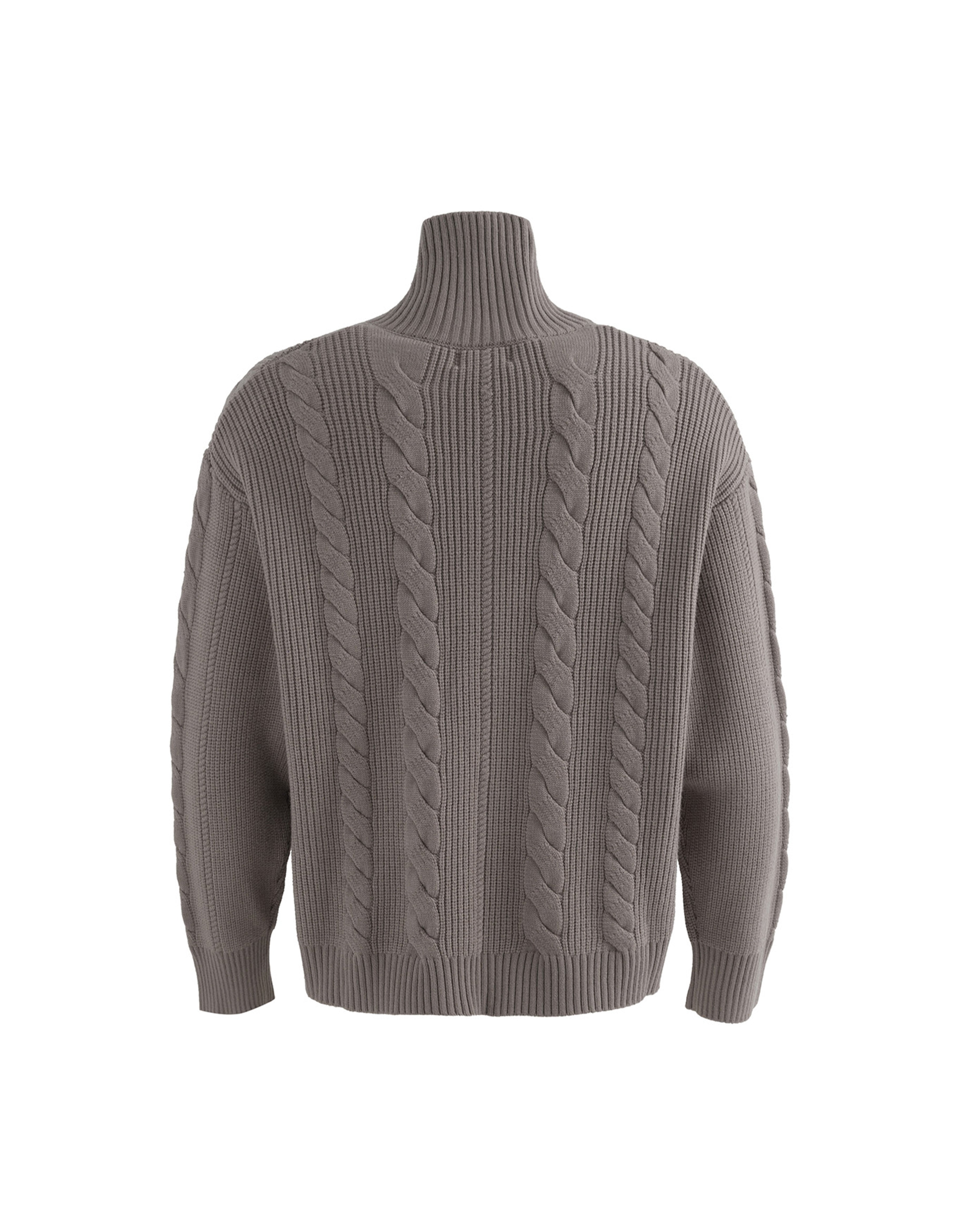 BAKYARDER Wheat Ear & Delicate Floral Zip-Up Cardigan