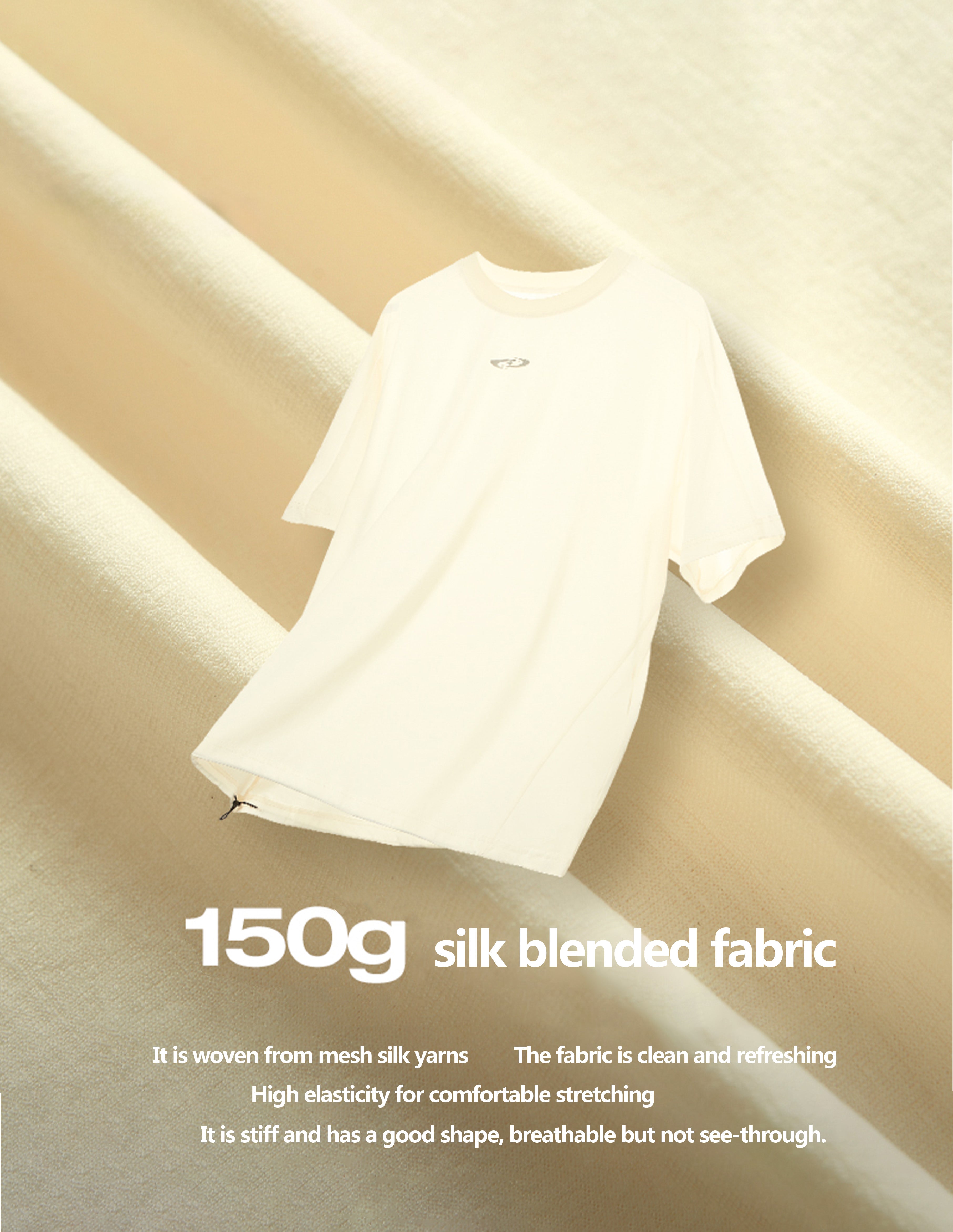 BAKYARDER Small Letter Short Sleeve T-Shirt