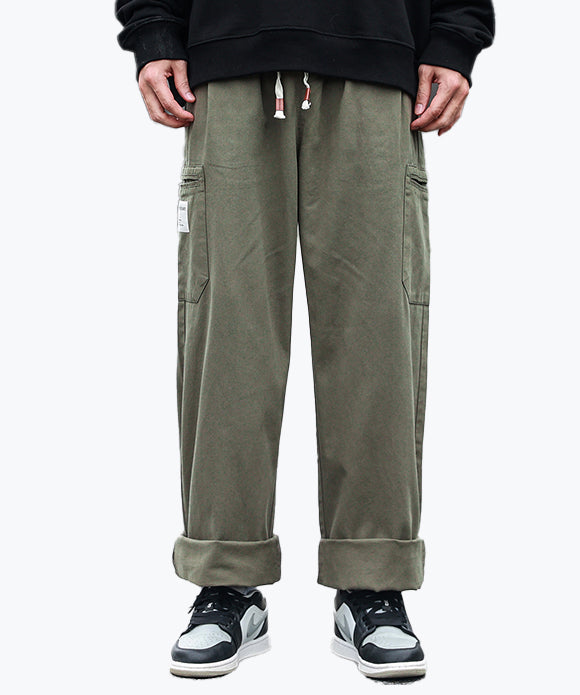 BAKYARDER Vintage Wide-Leg Cargo Pants