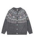 BAKYARDER Bowknot Star Cardigan Sweater