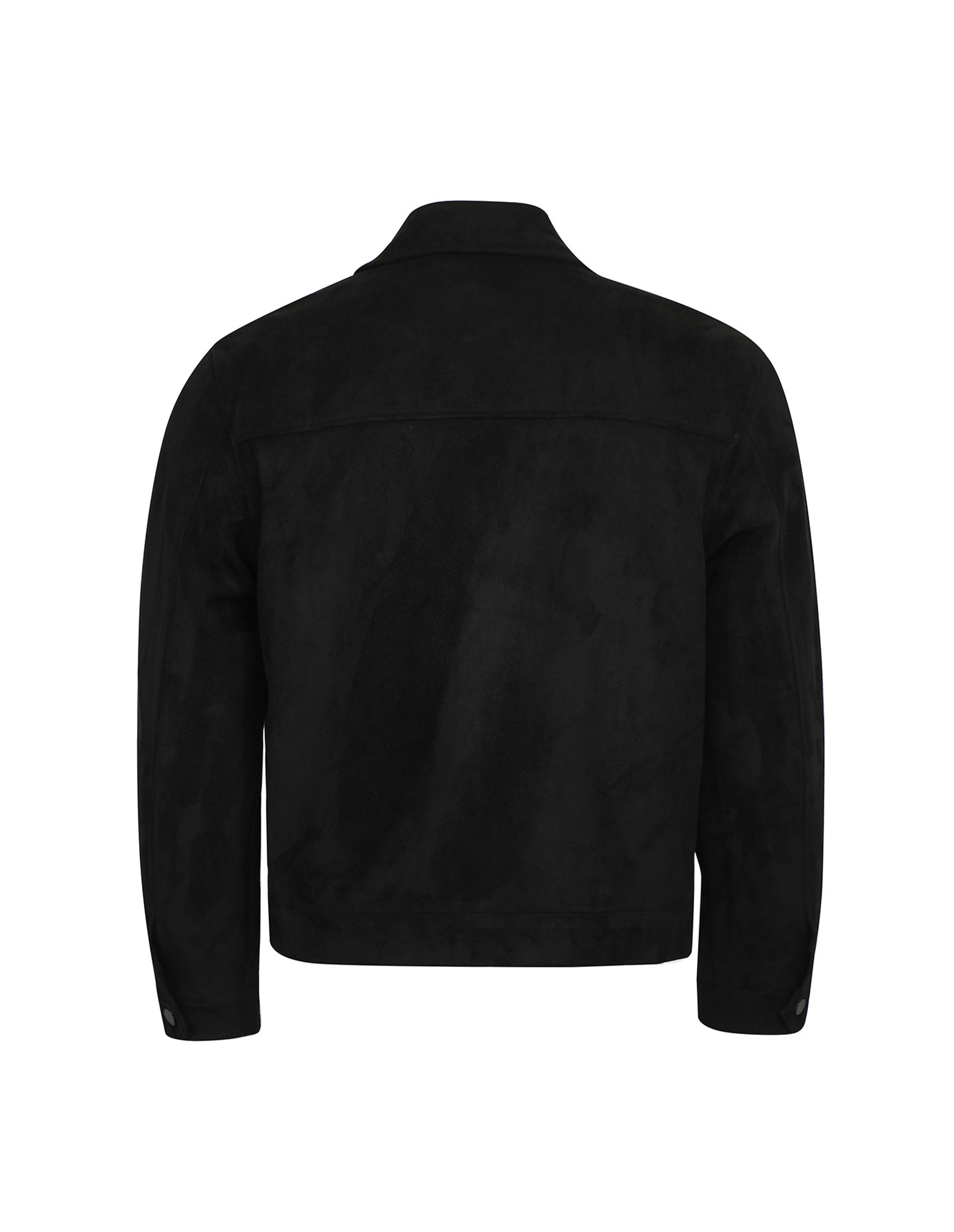 BAKYARDER Vintage Suede Lapel Cropped Jacket