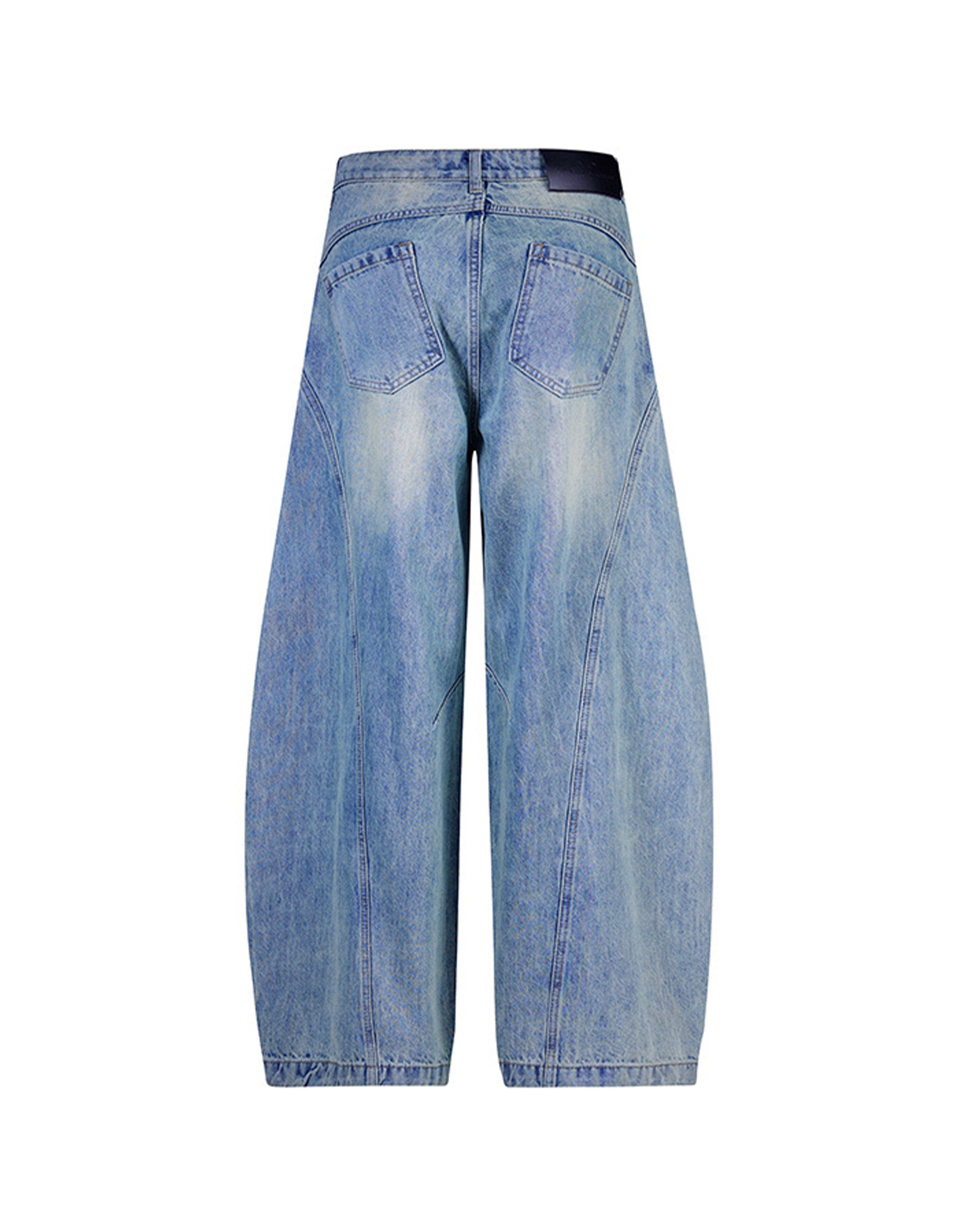 BAKYARDER Vintage Wide-Leg Barrel Jeans
