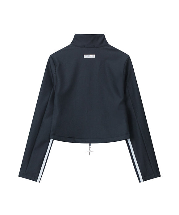 BAKYARDER Women's Double Zipper Sports Jacket