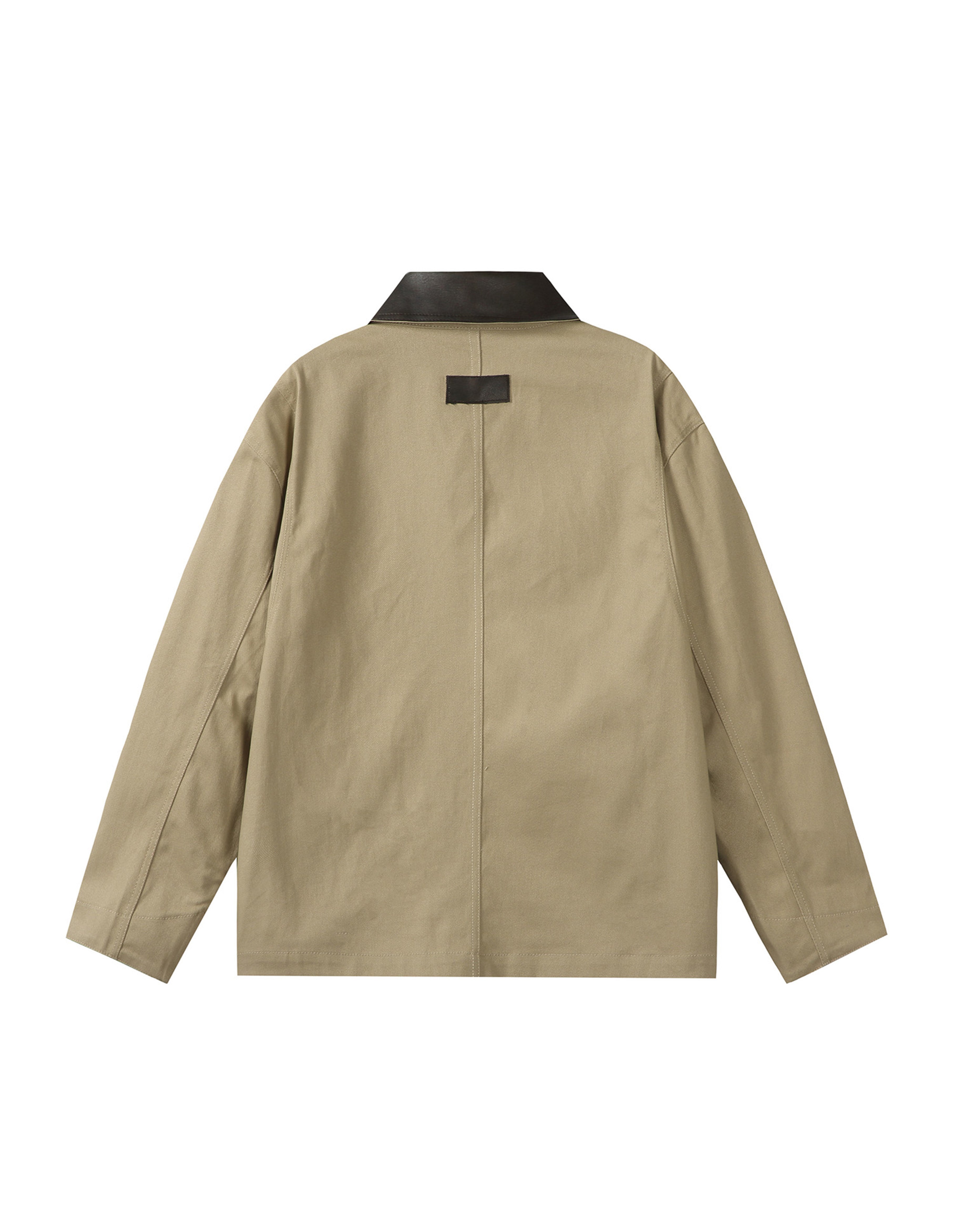 BAKYARDER Vintage Workwear Lapel Multi-Pocket Jacket