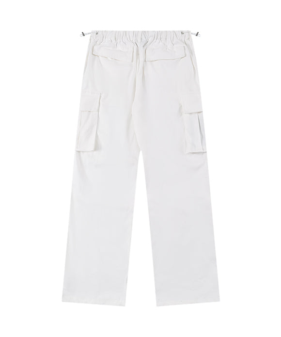 BAKYARDER Vintage Pleated Multi-pocket Workwear Pants