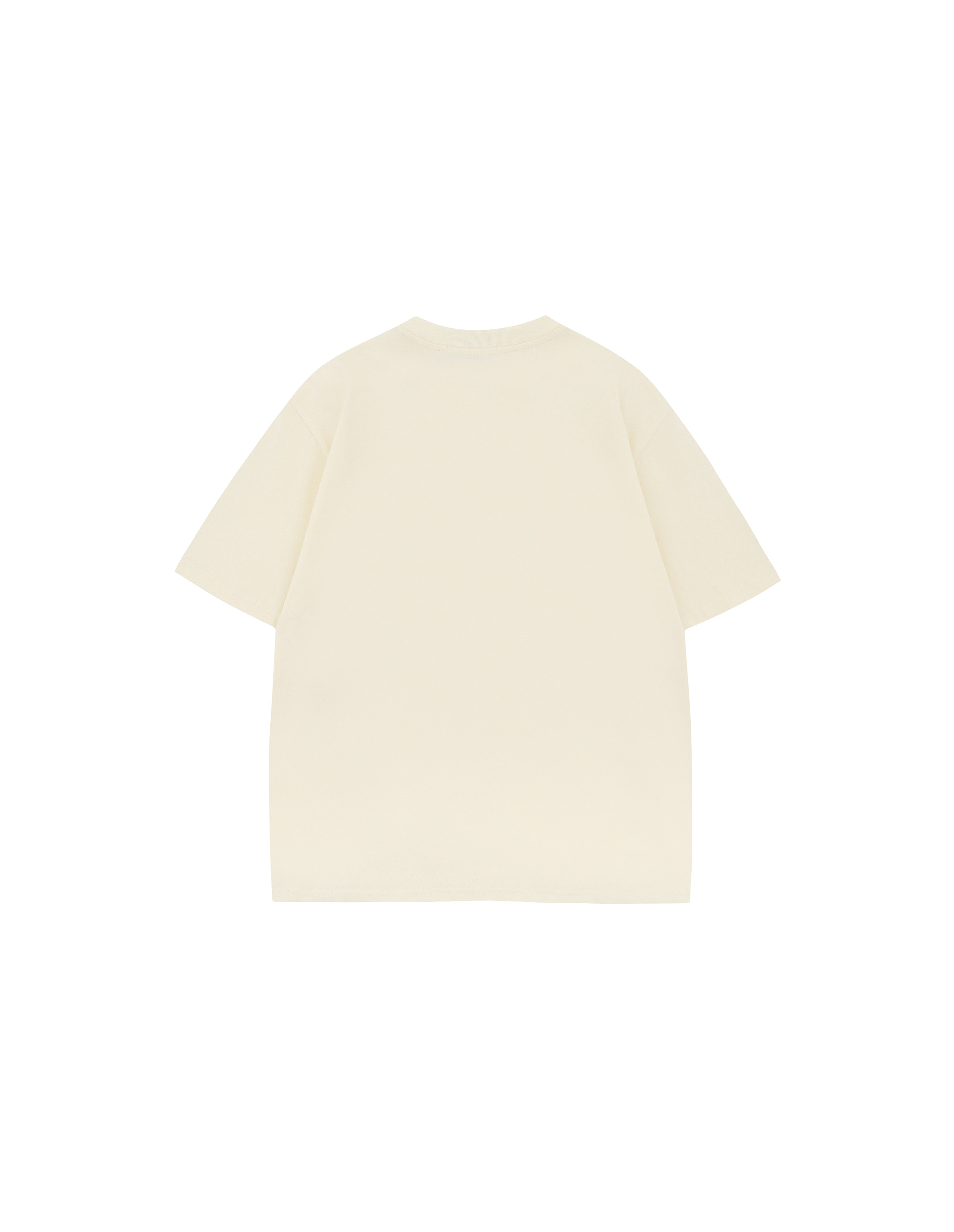 BAKYARDER Cartoon Scarf Puppy Print Tee