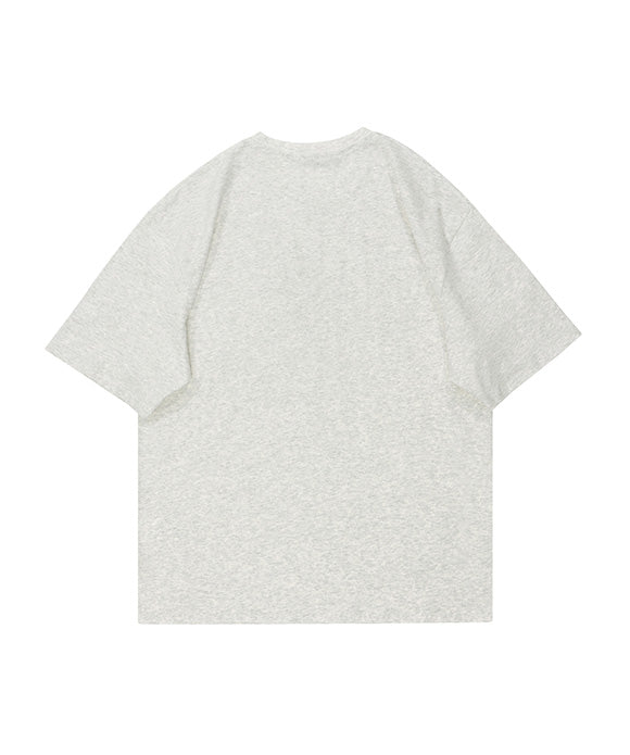 BAKYARDER Bear Print Short Sleeve T-shirt