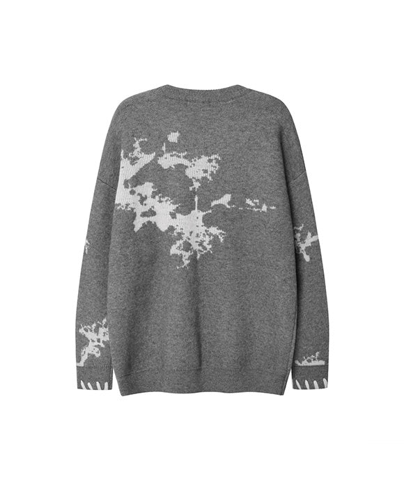 BAKYARDER Vintage Embroidered Sweater