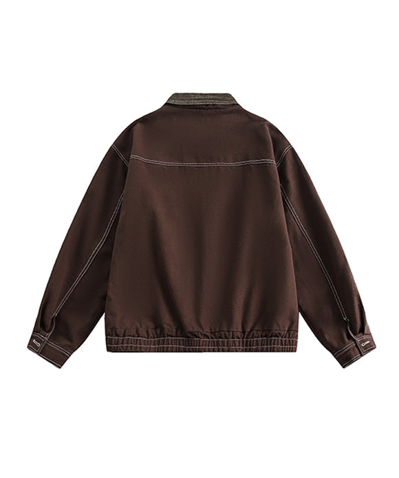 BAKYARDER Vintage Workwear Denim Jacket