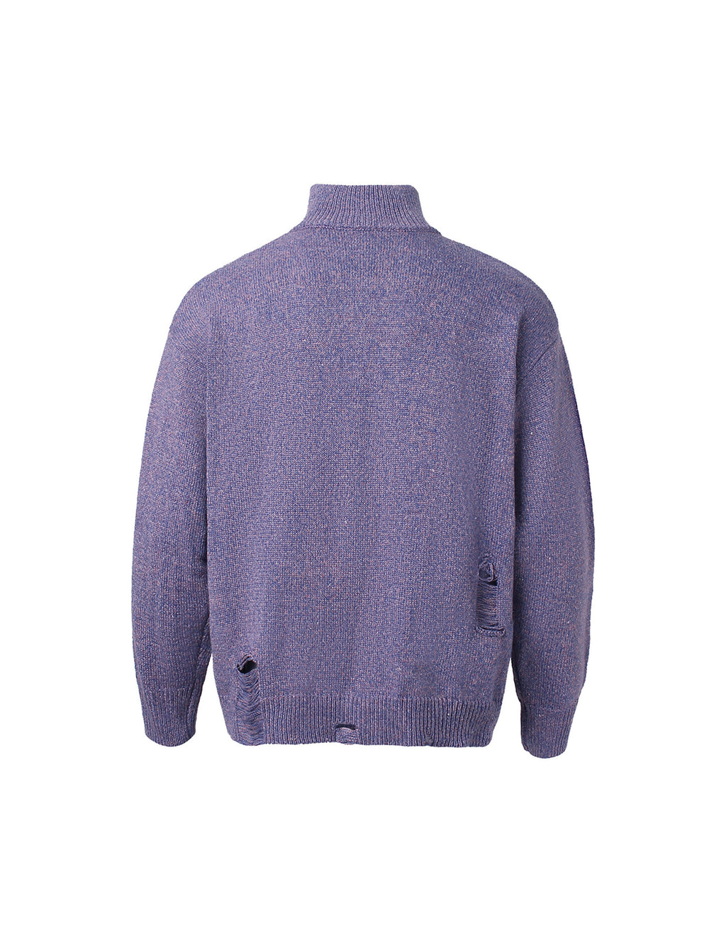 BAKYARDER Vintage Zip-Up Cardigan Sweater