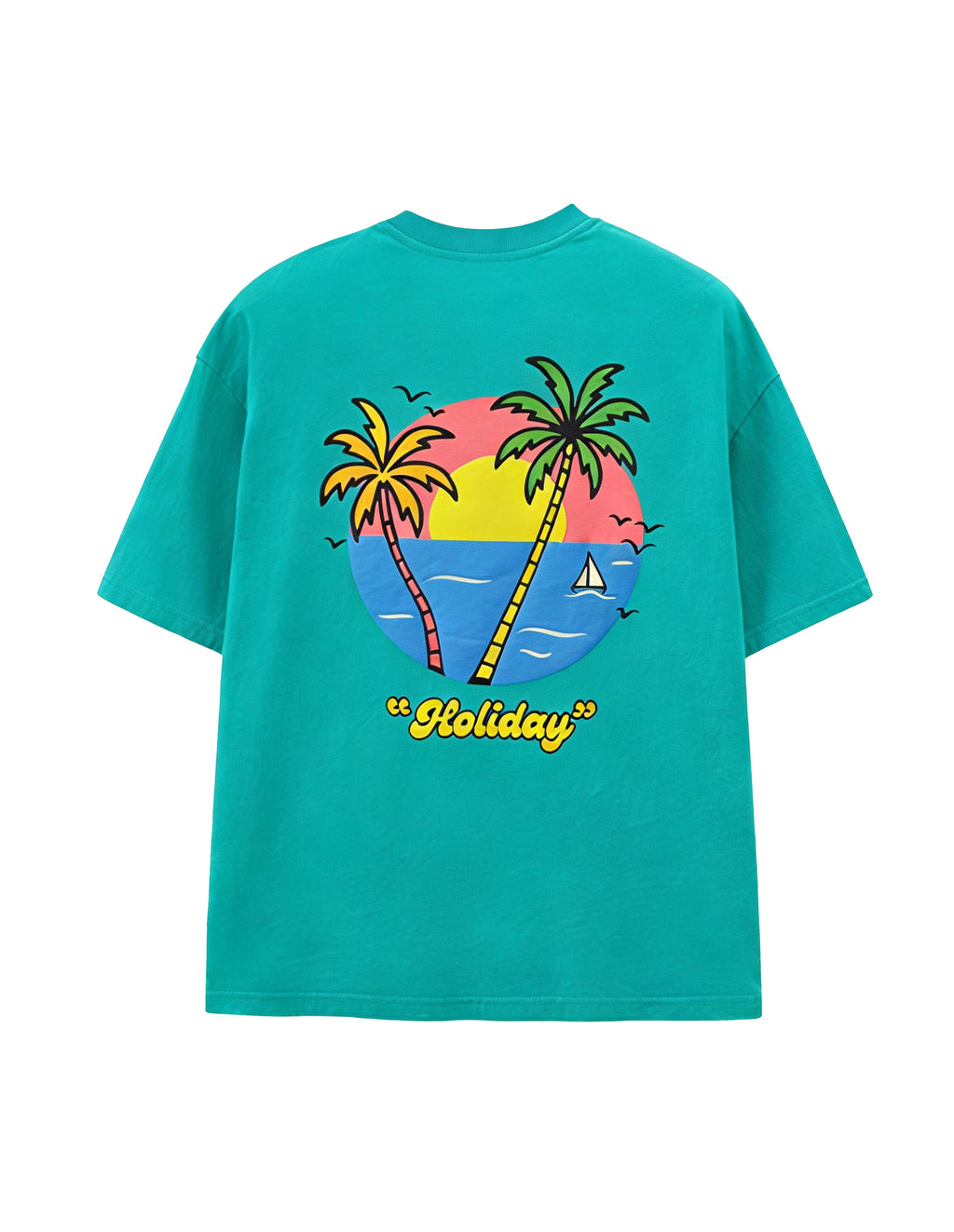 BAKYARDER Island Print T-Shirt