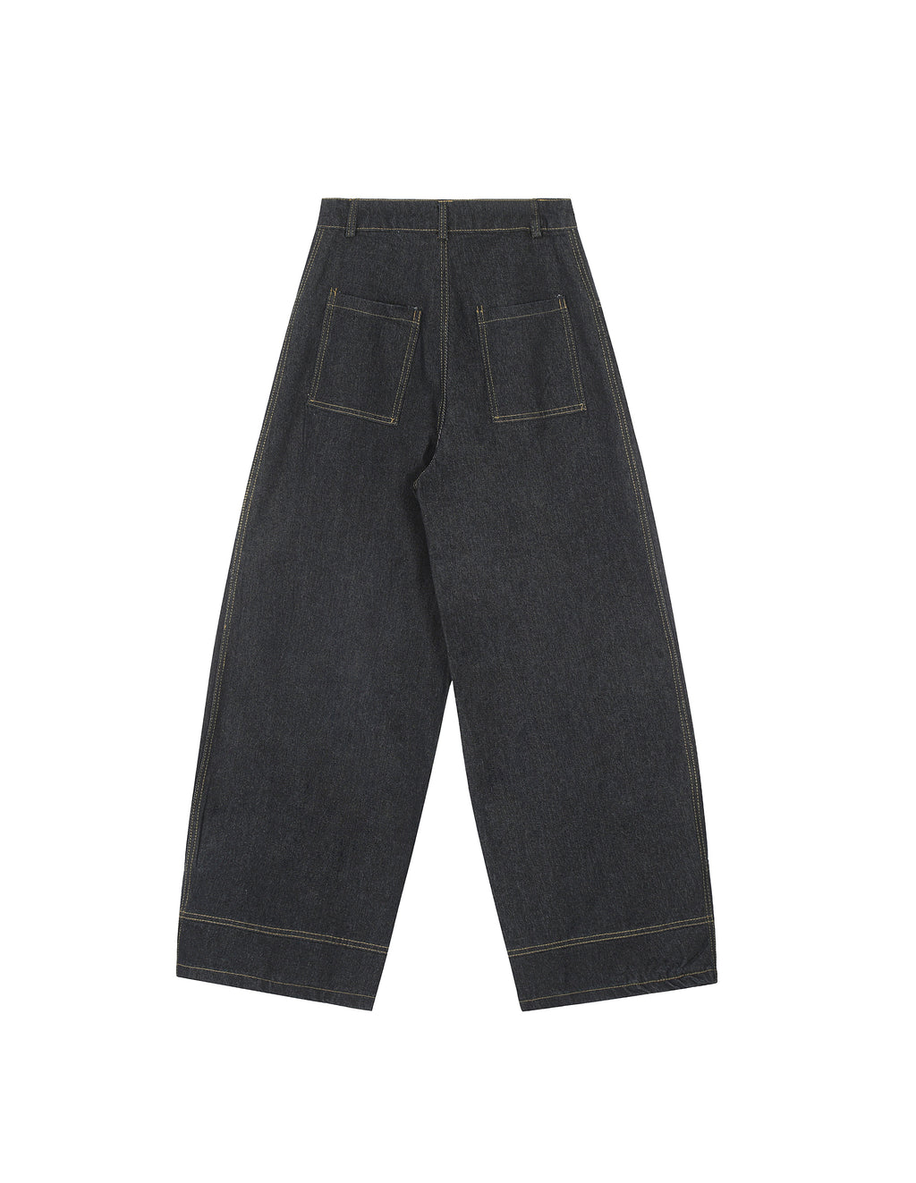 BAKYARDER Vintage Washed Barrel Jeans