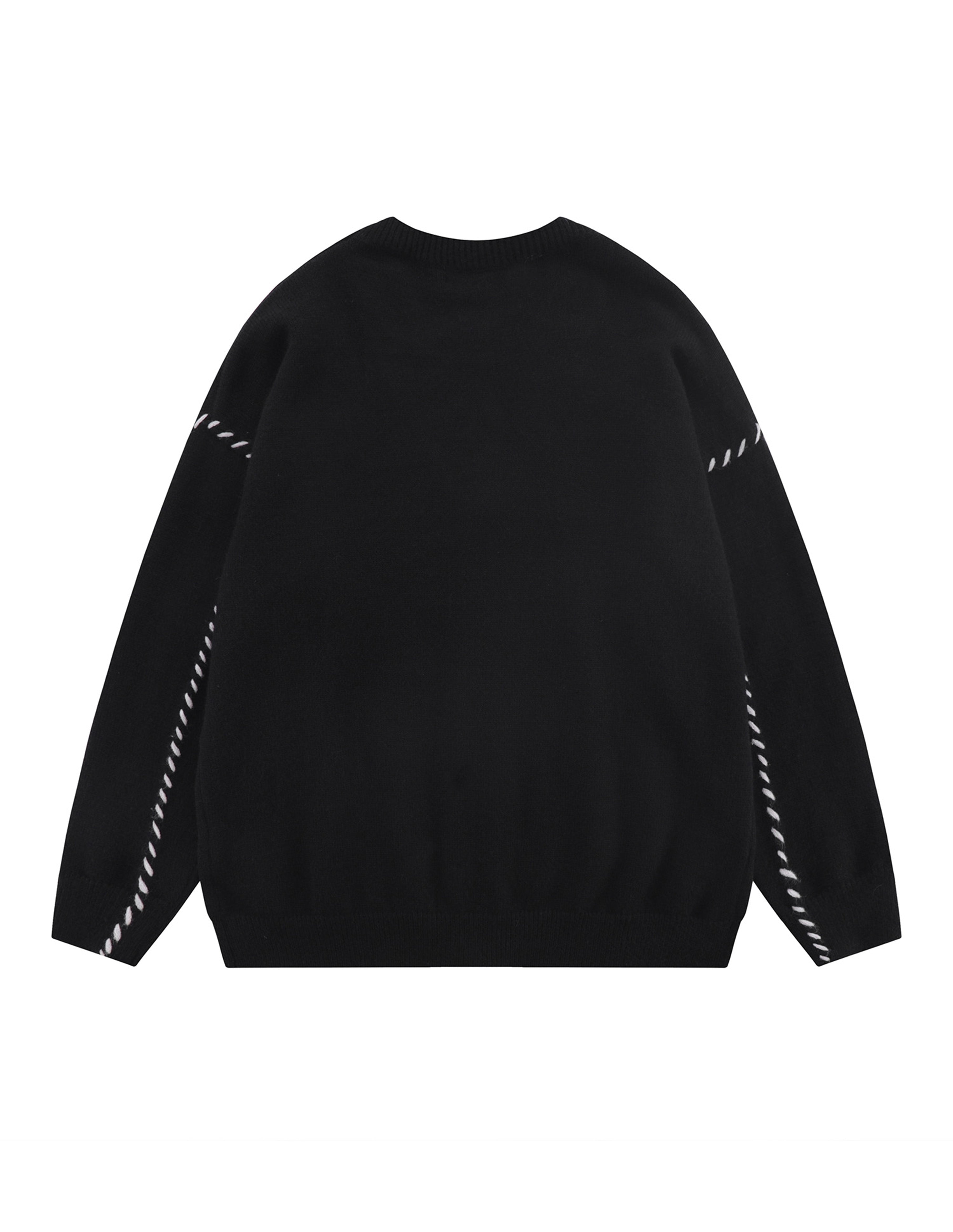 BAKYARDER Vintage Preppy Style Simple Casual Cardigan