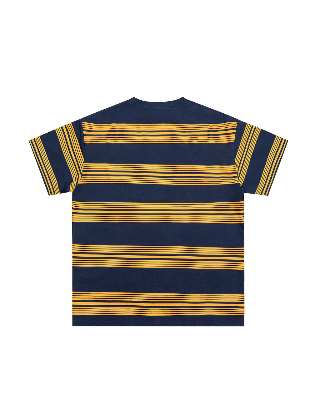 BAKYARDER Vintage Striped Letter T-Shirt