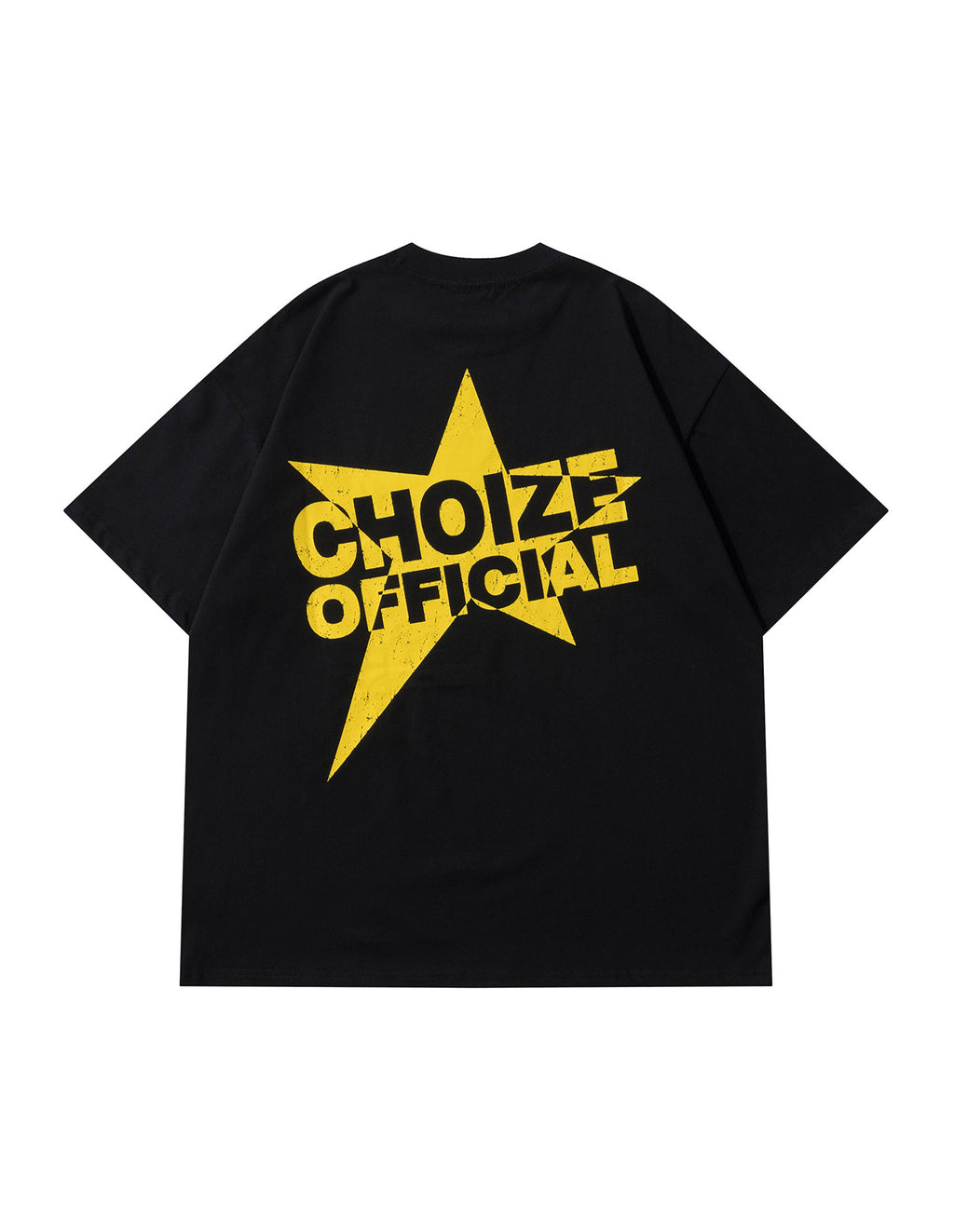 BAKYARDER Star Print Colorblock T-Shirt