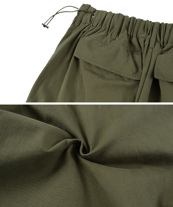 BAKYARDER Vintage Pleated Multi-pocket Workwear Pants