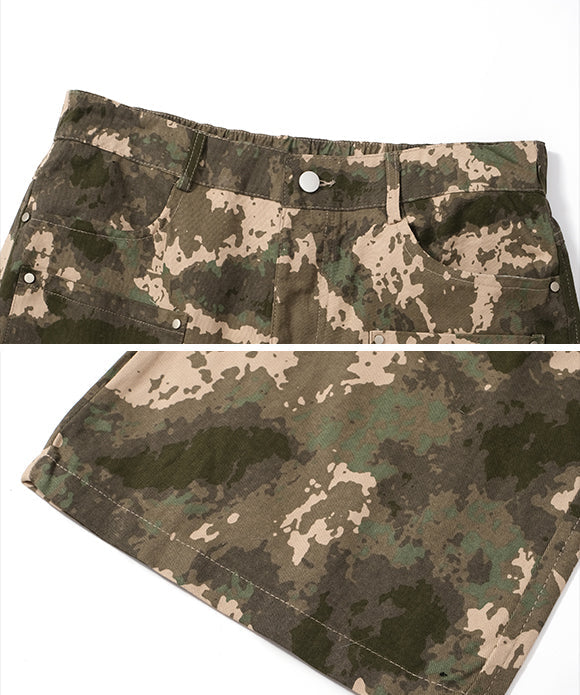 BAKYARDER Camouflage Cargo Pants