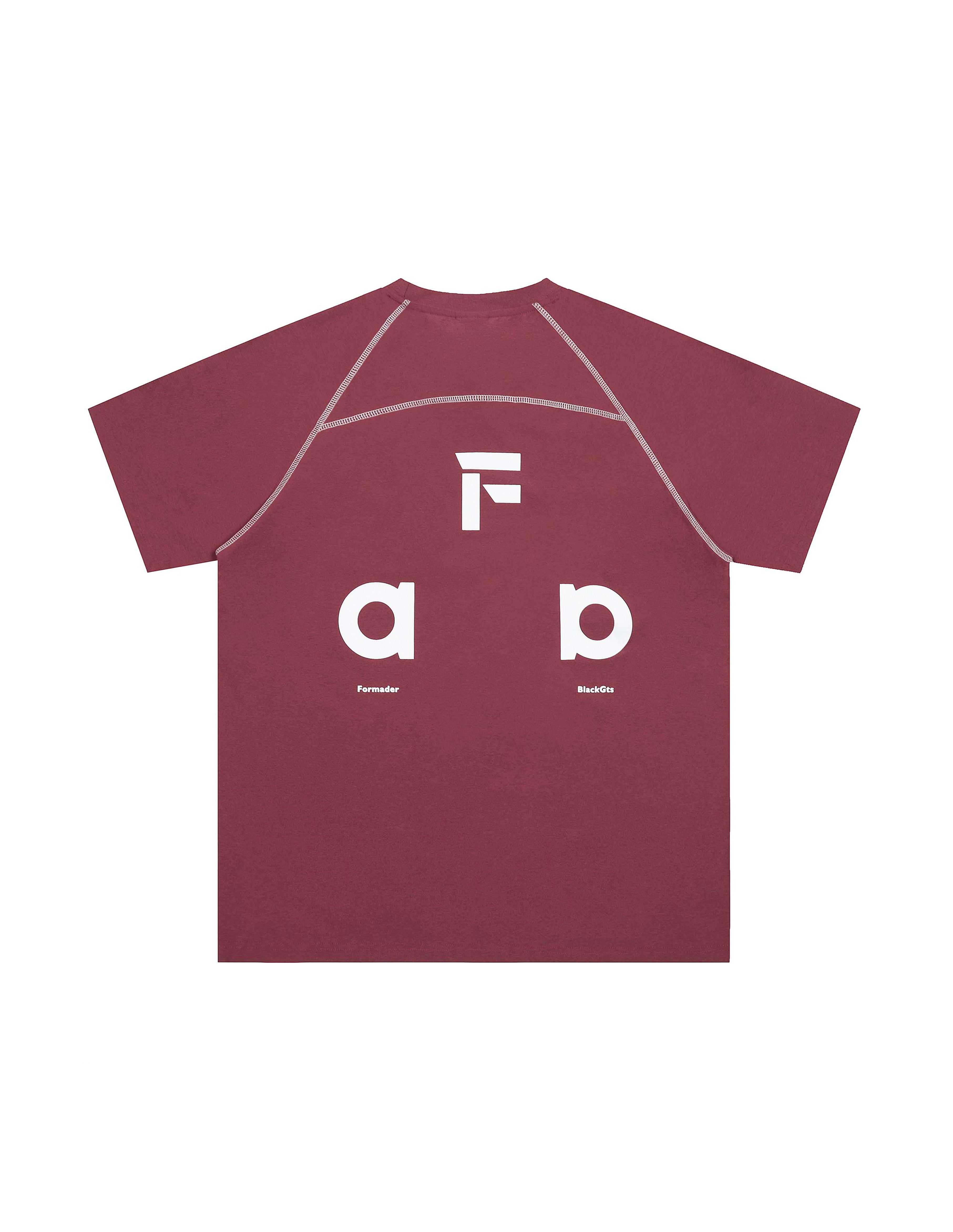 BAKYARDER Streetwear Color-Block Letter Print T-Shirt