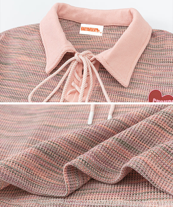 BAKYARDER Women Vintage Short Sweater