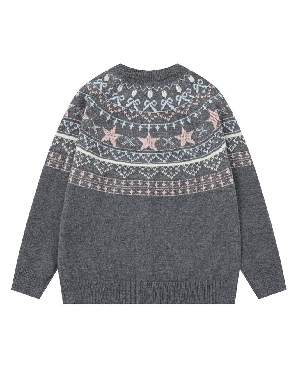 BAKYARDER Bowknot Star Cardigan Sweater