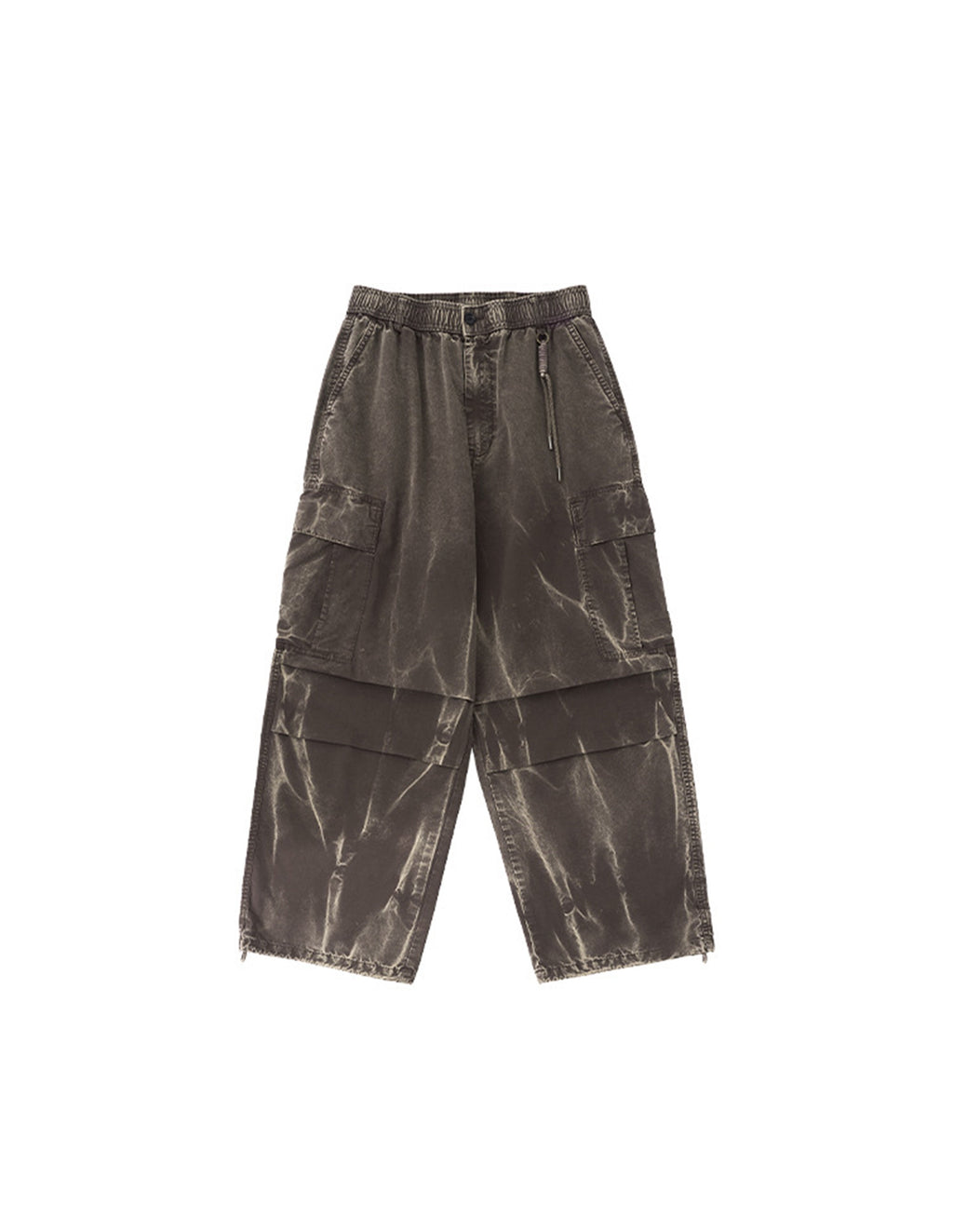 BAKYARDER Vintage Wall Texture Wash Cargo Pants