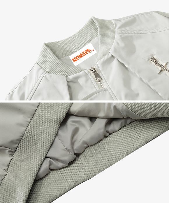 BAKYARDER Vintage Utility Pilot Jacket