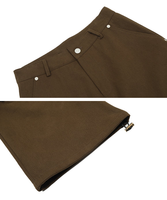 BAKYARDER Wrinkled Multi-Pocket Cargo Pants