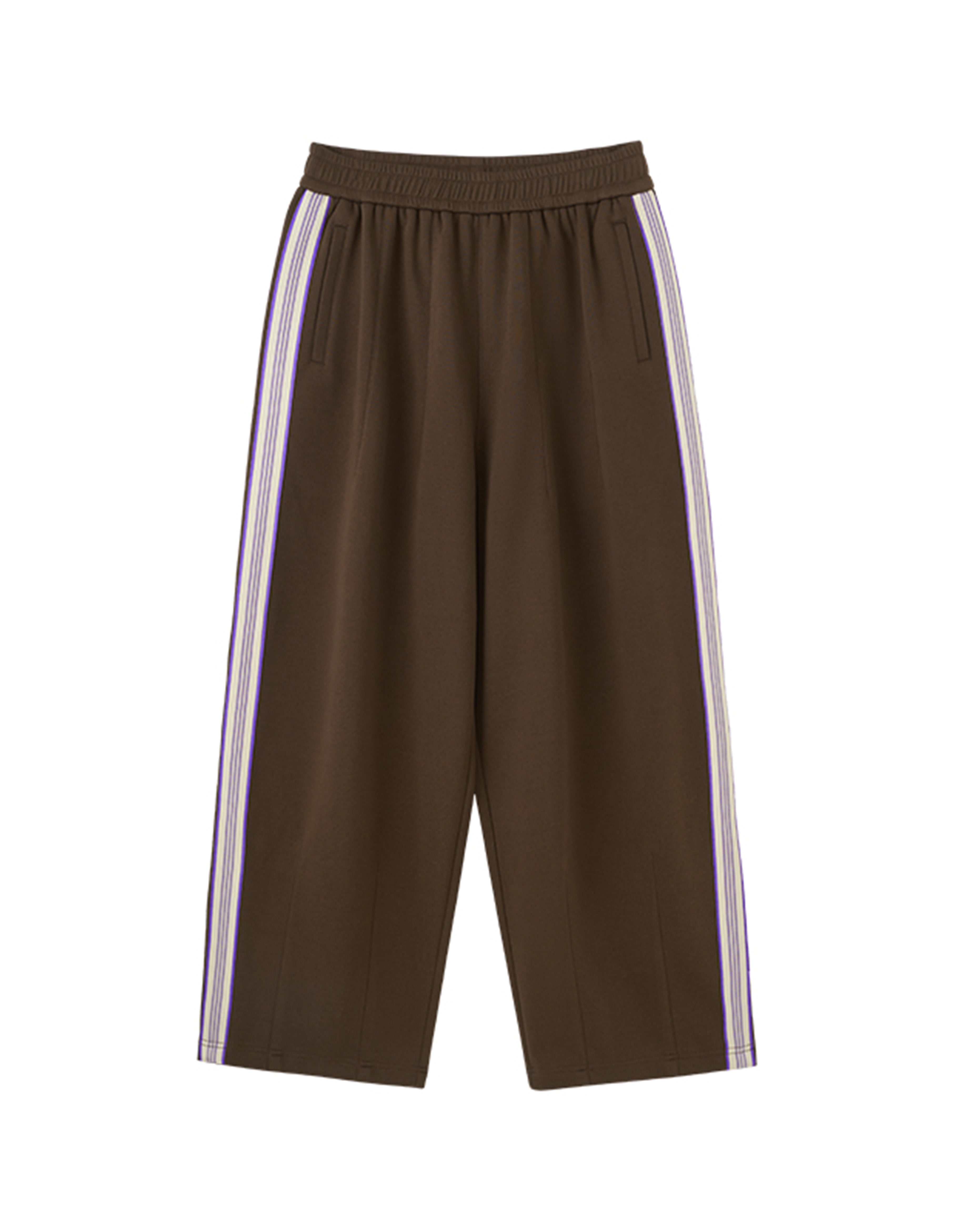 BAKYARDER Vintage Sports Stripe Wide-Leg Pants