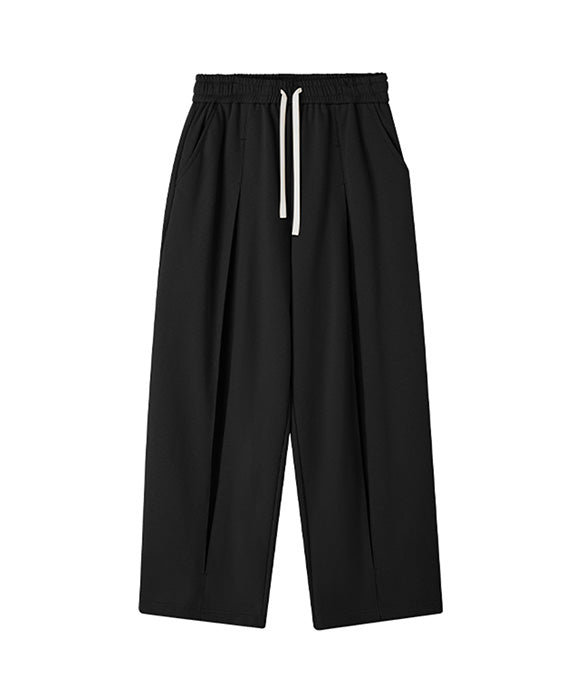 BAKYARDER Wrinkled 3D Loose Casual Pants