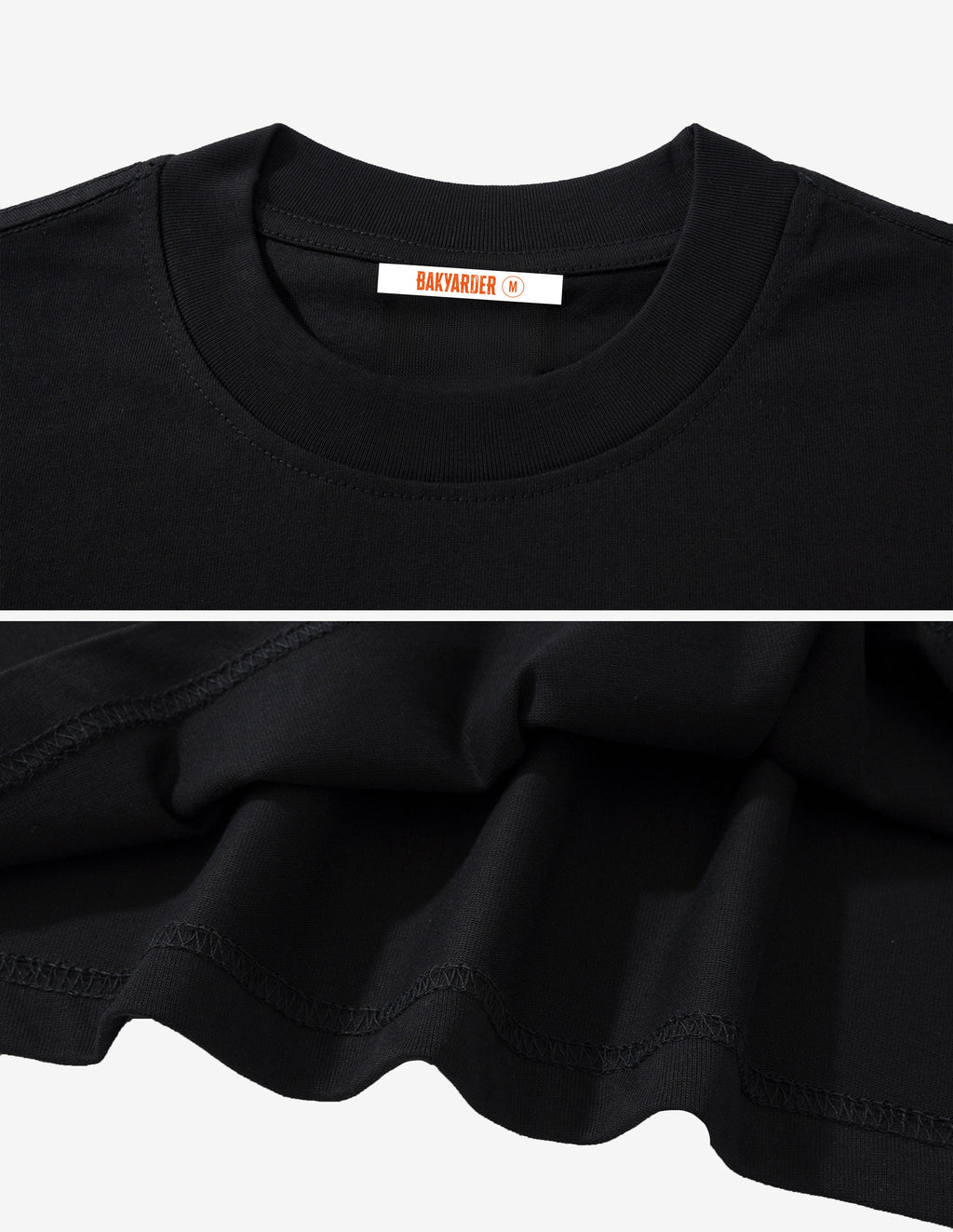 BAKYARDER Star Print Colorblock T-Shirt