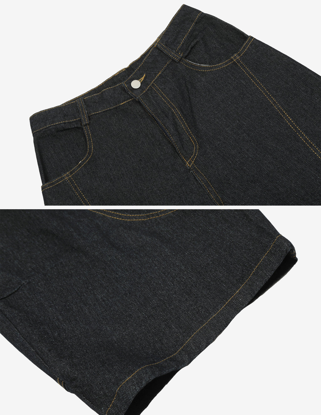 BAKYARDER Vintage Washed Barrel Jeans