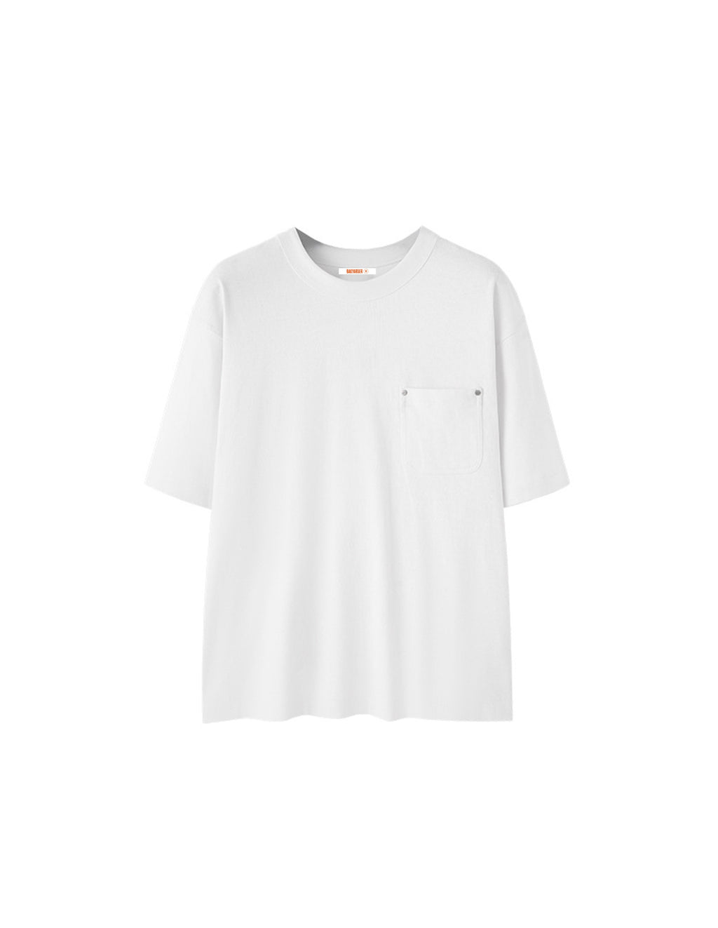 BAKYARDER Cotton-Linen Rivet T-shirt