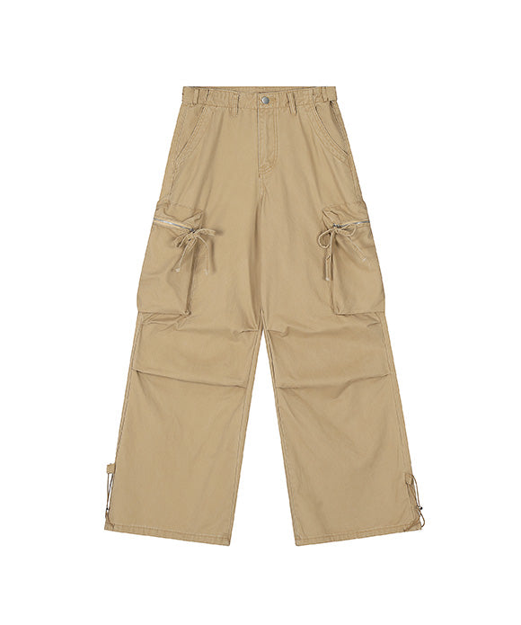 BAKYARDER Vintage Pleated Cargo Pants