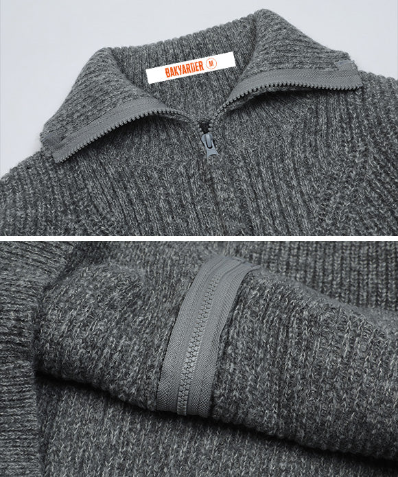 BAKYARDER Vintage Simple V-neck Sweater