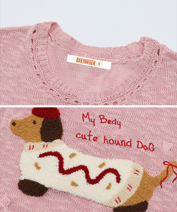 BAKYARDER  Fun Dog Sweater Vest