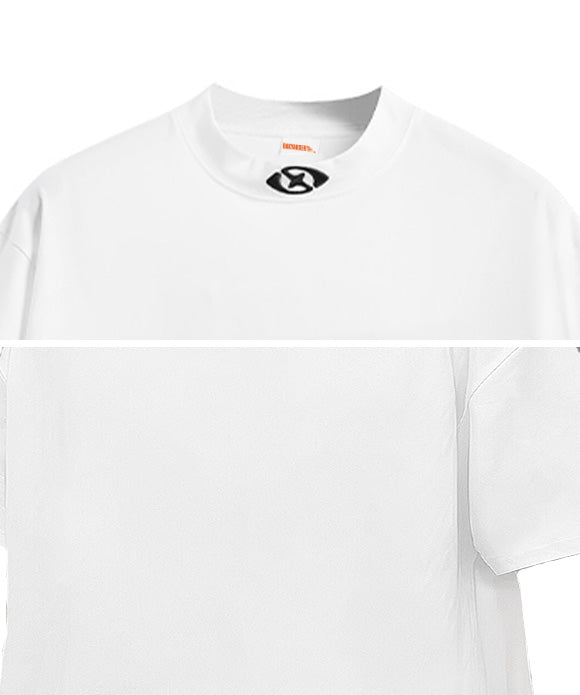 BAKYARDER Solid Color Short Sleeve T-Shirt