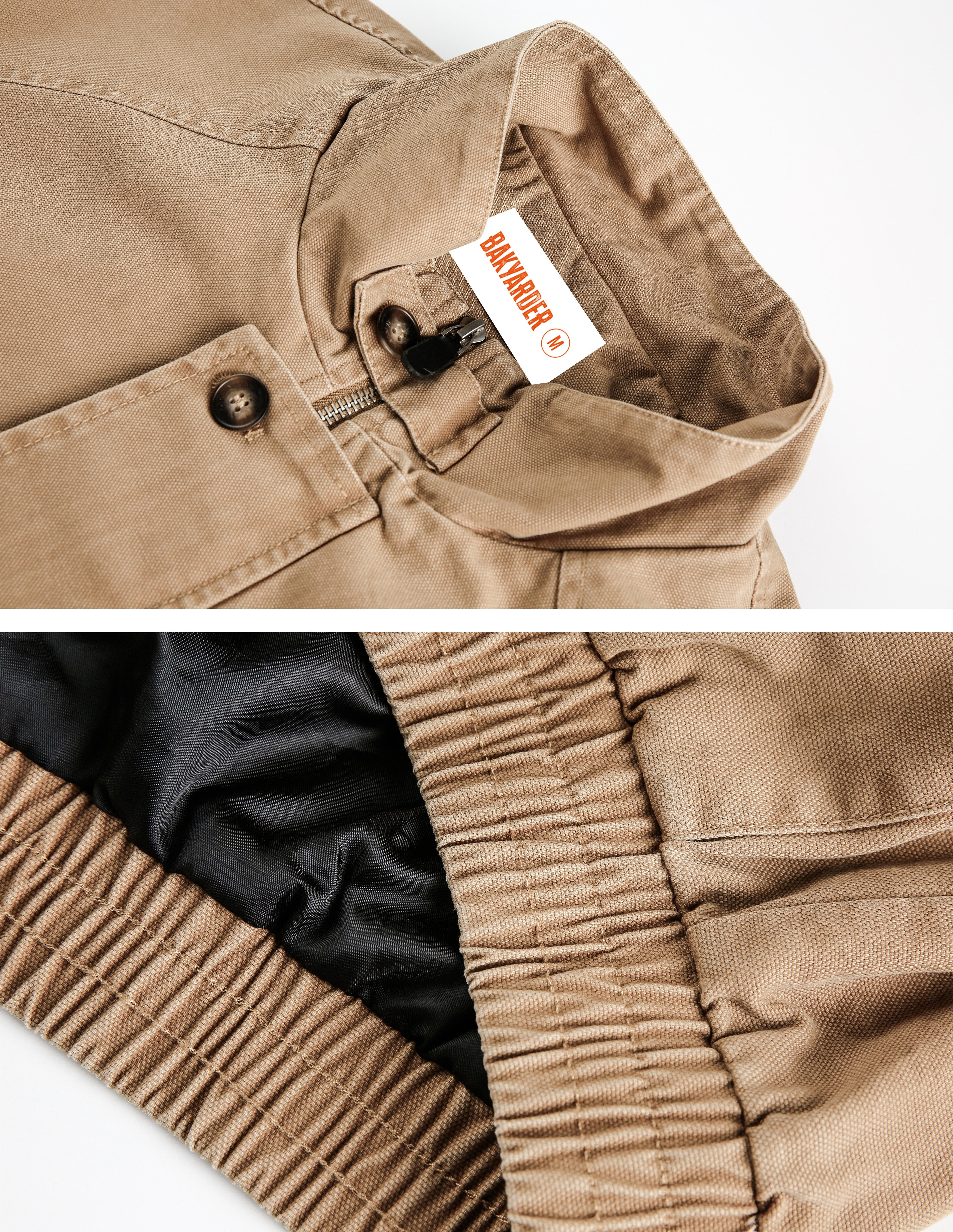 BAKYARDER Vintage Utility Shorts Jacket