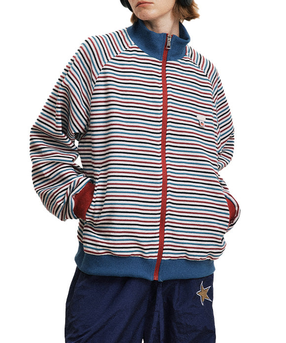 BAKYARDER Vintage Striped Jacket