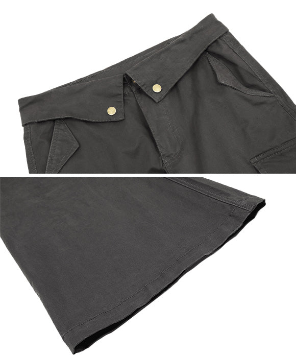 BAKYARDER Women's Vintage Flared Cargo Pants