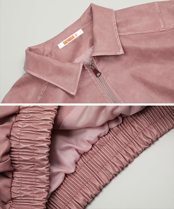 BAKYARDER Vintage PU Biker Jacket