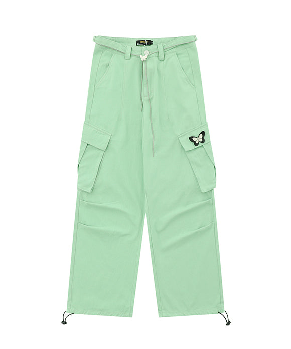 BAKYARDER Butterfly Belt Cargo Pants