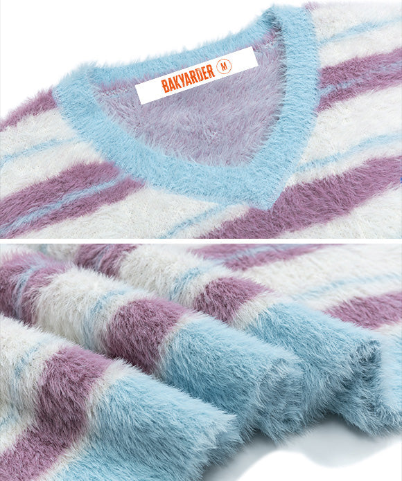 BAKYARDER Vintage Striped Sweater Vest