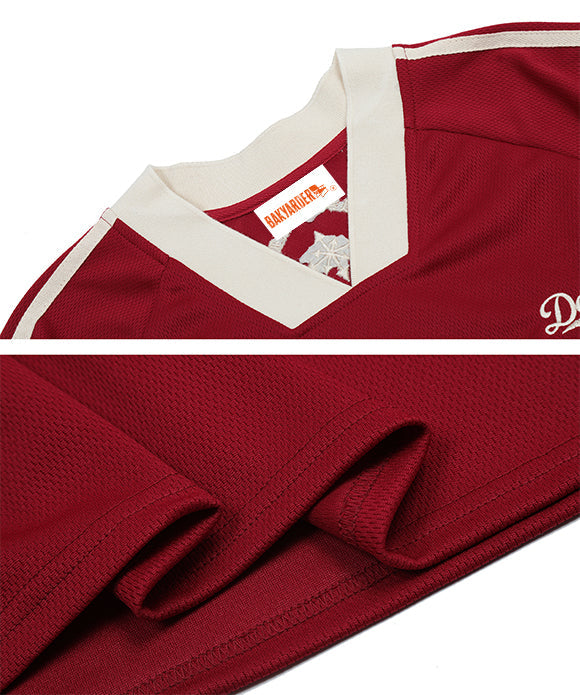 BAKYARDER Color Block Heavyweight Short Sleeve T-shirt-