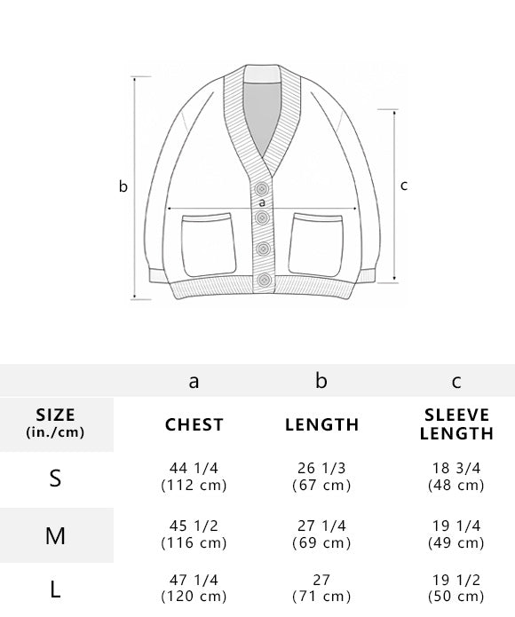 BAKYARDER  Vintage Jacquard Lazy Cardigan Sweater