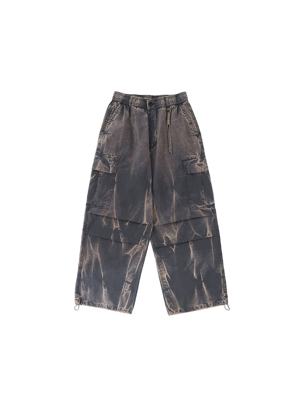 BAKYARDER Vintage Wall Texture Wash Cargo Pants