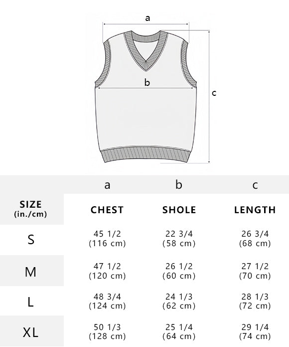 BAKYARDER Preppy Style Color-Block Plaid Sweater Vest